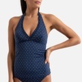 Tankini-Oberteil mit Tupfenmuster