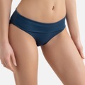 Bikini-Slip mit hohem Bund zum Umschlagen