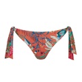 Bikini-Slip mit Blumenmuster