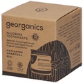 Georganics Zahnpasta mit Kalziumfluorid und Aktivkohle