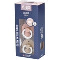 ABC CHEMICALS Bibs® Colour Night Collection Glow in the Dark Vanilla & Blush 6-18 Monaten