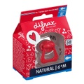 CERES PHARMA, difrax® Schnuller Natural +6 Monate - I Love Papa