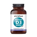 Viridian Vitamin D3 (Vegan) 2000iu Veg Caps 150 (279)