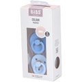BIBS Schnuller Colour Sky Blue / Baby Blue 6-18 Monate, 2 Stk.