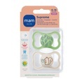 MAM Supreme Fopspeen Silikon Unisex 6-16