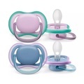 Philips Avent Sucette +6M Ultra Air Lilas Bleu