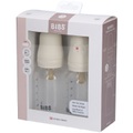 PHARMA PACK, Bibs Baby BPA-freie Flasche Komplettset 2er-Pack Latex - Elfenbein