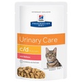 Hill´s Prescription Diet, Sparpaket Hill´s Prescription Diet Feline Pouch 48 x 85 g - Feline c/d Multicare mit Lachs