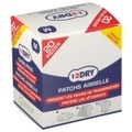 1-2DRY, 1-2DRY 1-2 DRY Achselpatchs weiß Gr. M