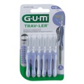 GUM SUNSTAR Proxabrush Trav-Ler ISO-Norm 1 0.6mm cylindric lila (6 Stück)