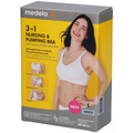 medela 3-in-1 Still- und Abpump-BH S weiss (1 Stück)