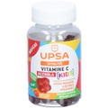UPSA, Acerola Vitamin C Kids - 60 Kaugummis - Erwachsene & Kinder ab 3Jahren - Nahrungsergänzungsmittel, vegan, Erdbeergeschmack - Vorübergehende Müdigkeit und Immunabwehr