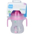 MAM BABY FRANCE, MAM Verzierte Tasse mit weichem Schnabel und Henkel (Farbe nicht wählbar)
