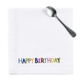 Butlers, HAPPY BIRTHDAY Serviette 45x45 cm