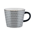ORNAMENTS Tasse schwarz/gold 350 ml