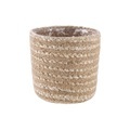 RUSH ROPE Korb für Pflanzen rund Ø12cm
