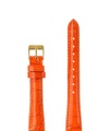 Jowissa Leder Uhrband Glanz Kroko E3.1469.M Orange / Gold