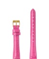Jowissa Leder Uhrband Glanz Kroko E3.1470.M Pink / Gold