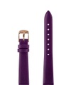 Jowissa Mattes Leder Uhrband E3.1471.M Violett / Rosa
