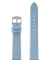 Jowissa Mattes Leder Uhrband E3.1456.L Blau / Silber