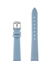 Jowissa Mattes Leder Uhrband E3.1456.M Blau / Silber