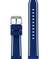 Jowissa Silikon-Uhrband E3.1361 Blau / Silber