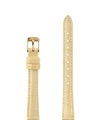 Jowissa Leder Uhrband Glanz Kroko E3.1465.S Braun / Gold
