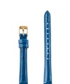 Jowissa Leder Uhrband Glanz Kroko E3.1447.S Blau / Gold
