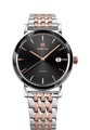 Jowissa, Jowissa Magno Schweizer Herrenuhr J4.545.L Schwarz / Stahl / Rosa