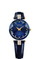 Jowissa Facet Strass Schweizer Damenuhr J5.617.M Blau / Gold
