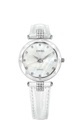 Jowissa Facet Strass Schweizer Damenuhr J5.619.M Weiss / Silber