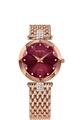 Facet Strass Schweizer Damenuhr J5.772.M