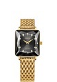 Jowissa Facet Princess Schweizer Damenuhr J8.064.M Schwarz / Gold