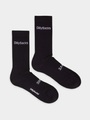 Black Logo - schwarze Tennissocken & Sportsocken - DillySocks