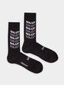 Wavy Dilly - schwarze Tennissocken & Sportsocken - DillySocks