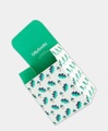 - Geschenkverpackung in Beige mit Pflanze Motiv/Muster