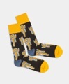 Dawn Tiger - schwarze Socken mit Tiger Motiv - DillySocks