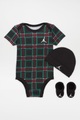 Jordan Baby-Set | Black + Green + Red | Baby | 0m