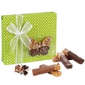 Basler Läckerli au chocolat noir-lait in Geschenkverpackung - 200g