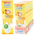 Quick Milk, Trinkhalm Quick Milk Vanille 6Stk.