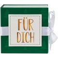 Geschenkschachtel Für Dich mit Band 13 x 13cm