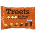Treets The Peanut Company Peanuts 100g 25 % Erdnüsse in 51 % Milchschokolade mit braunem Zuckerüberzug