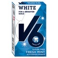 V6 White Kaugummi Freshmint (Box)