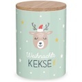 Vorratsdose Rentier Weihnachtskekse