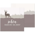 La Vida, Servietten Schön dass du da bist Hirsch 20 Stück