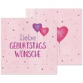 Servietten Liebe Geburtstagswünsche 20 Stück