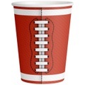 Pappbecher Football 250ml 8 Stück