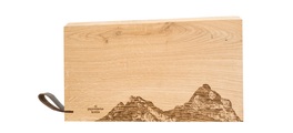 Mythen, Holz-Schneidebrett, Rustikal, XL