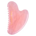 VBEAUTY Tools - Gua Sha Rose Quartz with Teeth
