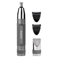 BABYLISS E116E Super-X Metal - Nasen-, Ohrhaar und Augenbraunentrimmer (Silber)